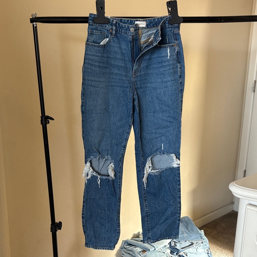 Women’s PacSun Straight Leg Curvy Denim Jean